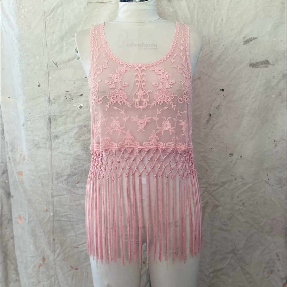 Fringe Tank Top